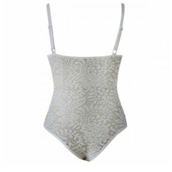 Ohyeahlady white one piece lingerie NWOT - Picture 5 of 13